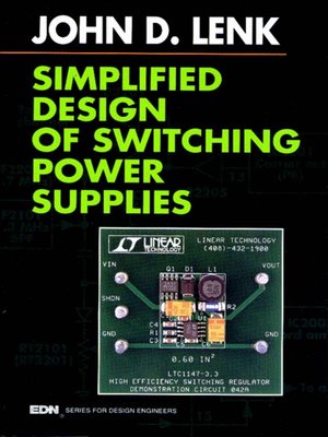 cover image of Simplified Design of Switching Power Supplies